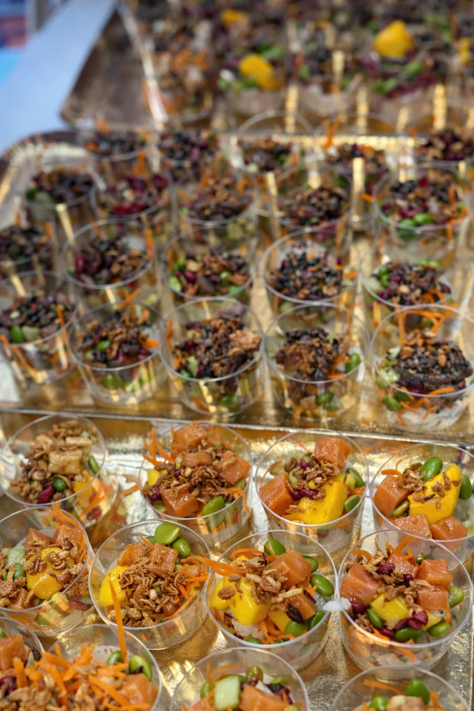 Plateau de verrines cocktail